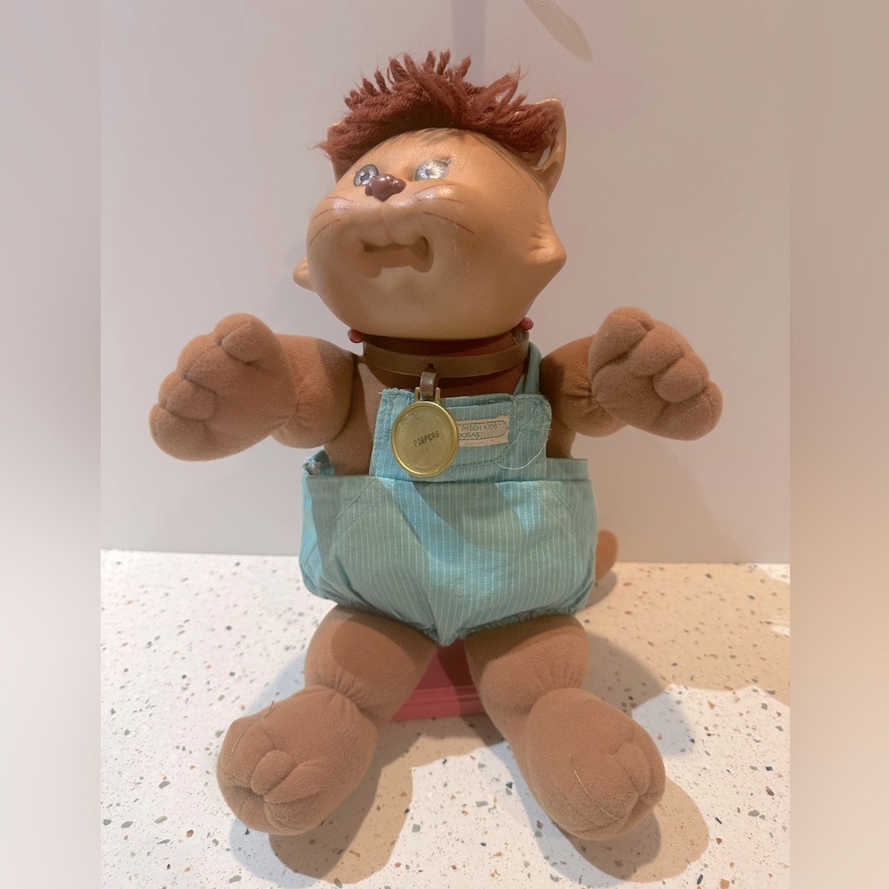 Vintage 1983 Cabbage Patch Kids KOOSAS Piepers Plush Animal